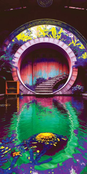 &quot;‌The Circle 8&quot;, Acrylglasbild