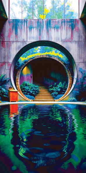 &quot;‌The Circle 11&quot;, Acrylglasbild