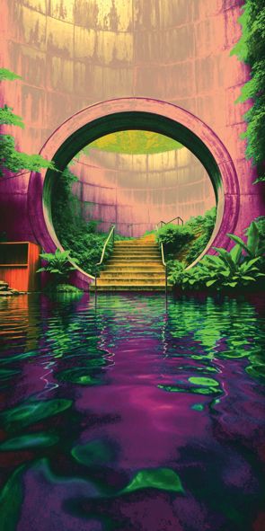 &quot;‌The Circle 12&quot;, Acrylglasbild