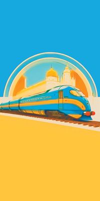 "‌TRAIN 1", Acrylglasbild