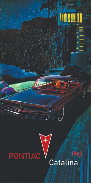 &quot;vintage 3 PONTIAC&quot;, Acrylglasbild