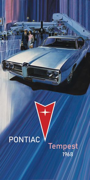 &quot;vintage4 PONTIAC&quot;, Acrylglasbild