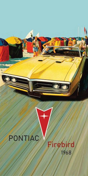 &quot;vintage 2 PONTIAC&quot;, Acrylglasbild