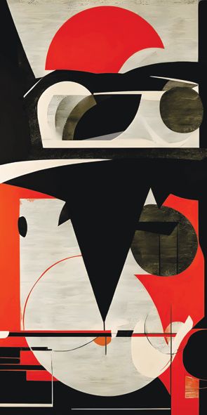 &quot;WEIMAR 7&quot;, Acrylglasbild