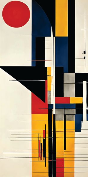 &quot;WEIMAR 8&quot;, Acrylglasbild