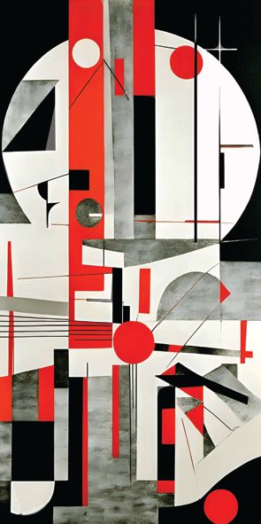 &quot;WEIMAR 18&quot;, Acrylglasbild