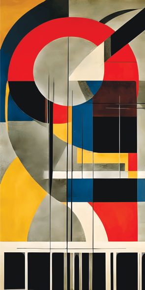 &quot;WEIMAR 10&quot;, Acrylglasbild