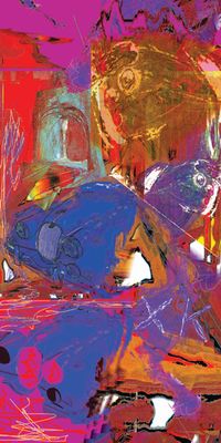 &quot;XK-STREET&quot;, Acrylglasbild