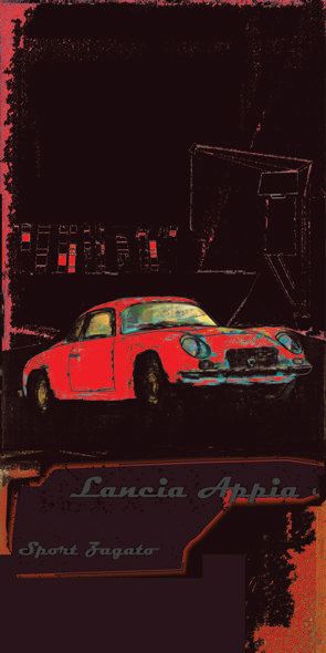 &quot;STREET 40&quot;, Acrylglasbild