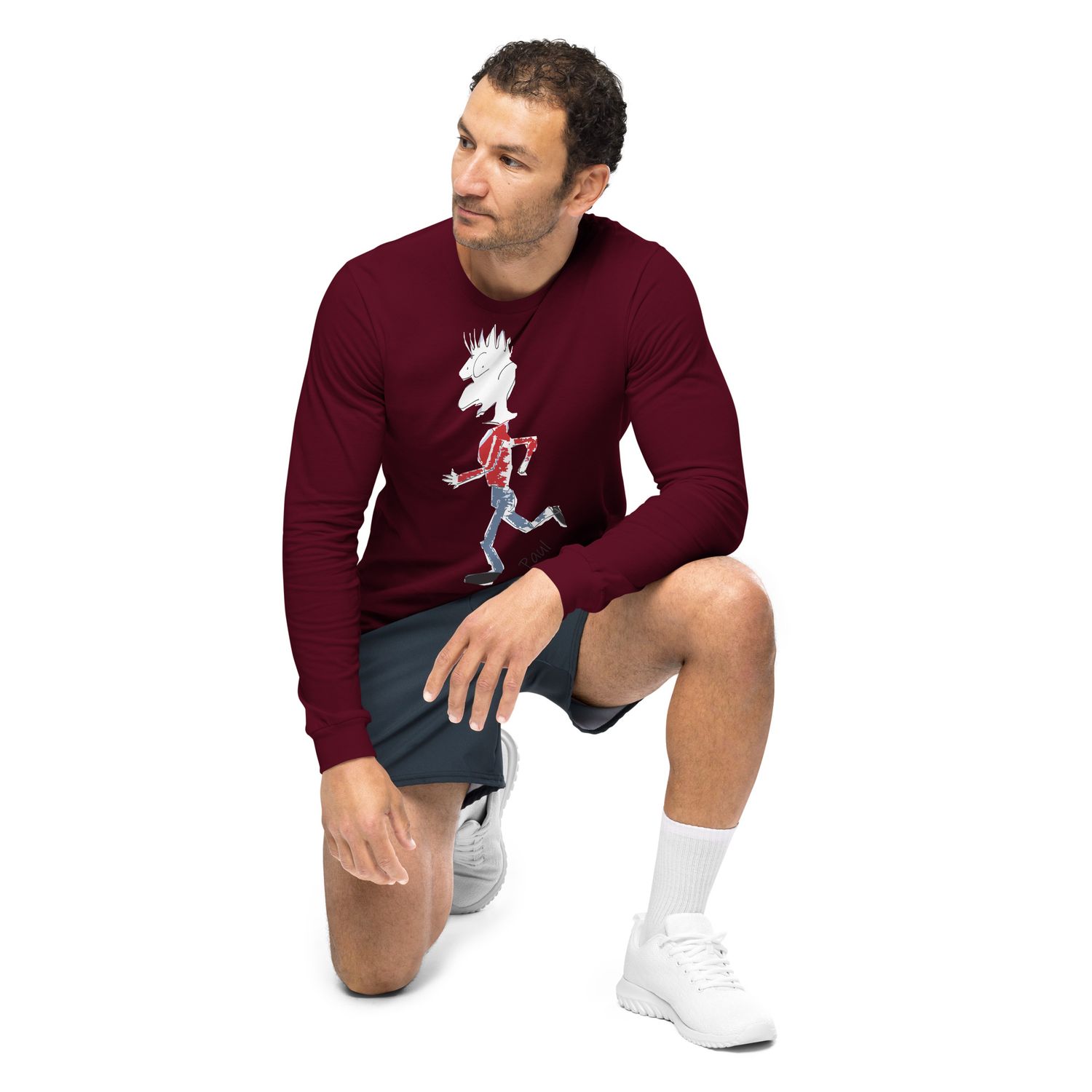 Langärmeliges Unisex-T-Shirt