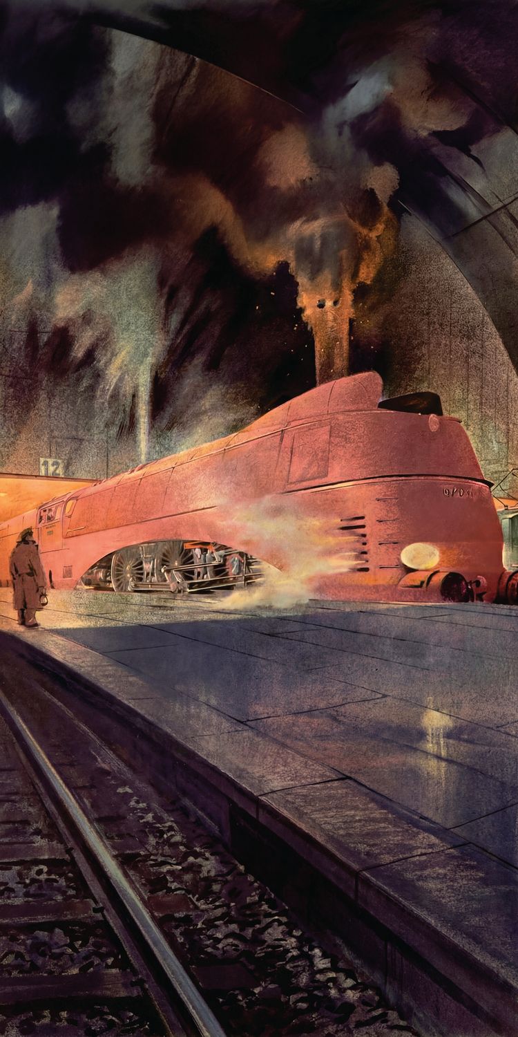 "eisenbahn no 10", Acrylglasbild