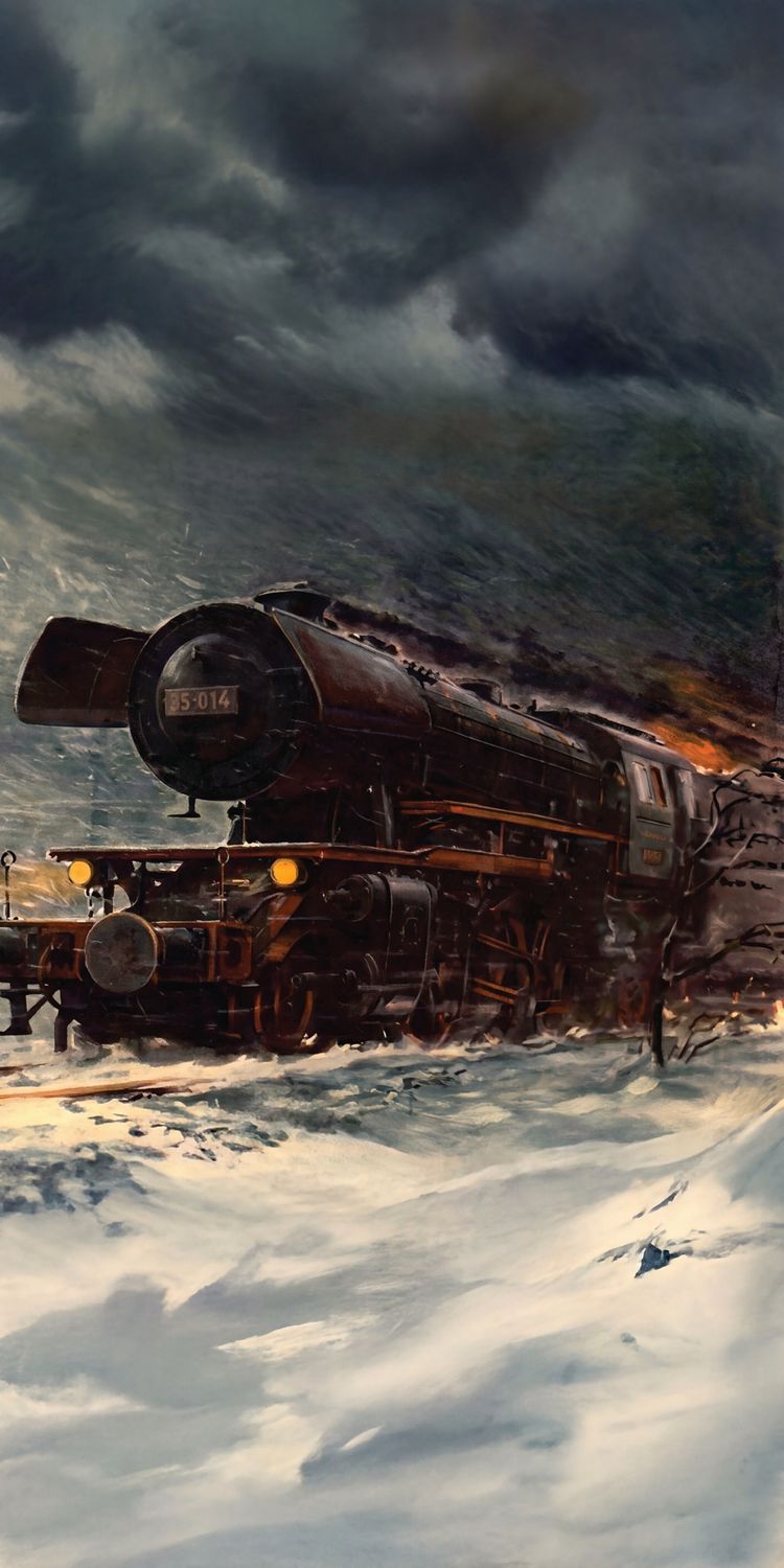 "eisenbahn no 21", Acrylglasbild