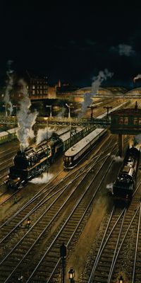 "eisenbahn no 32", Acrylglasbild