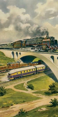 "eisenbahn no 26", Acrylglasbild