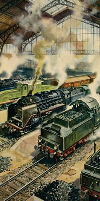 "eisenbahn no 28", Acrylglasbild