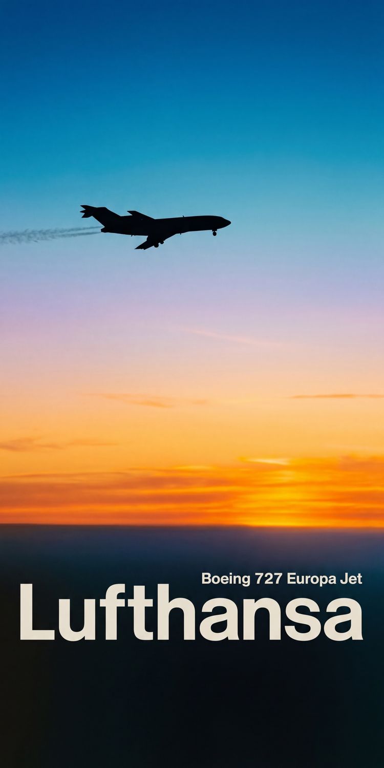 "KUNST Lufthansa", Acrylglasbild