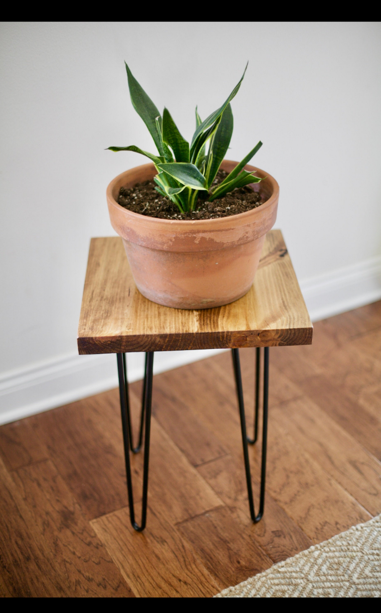 Sofa Table/Side Table with Hairping Legs