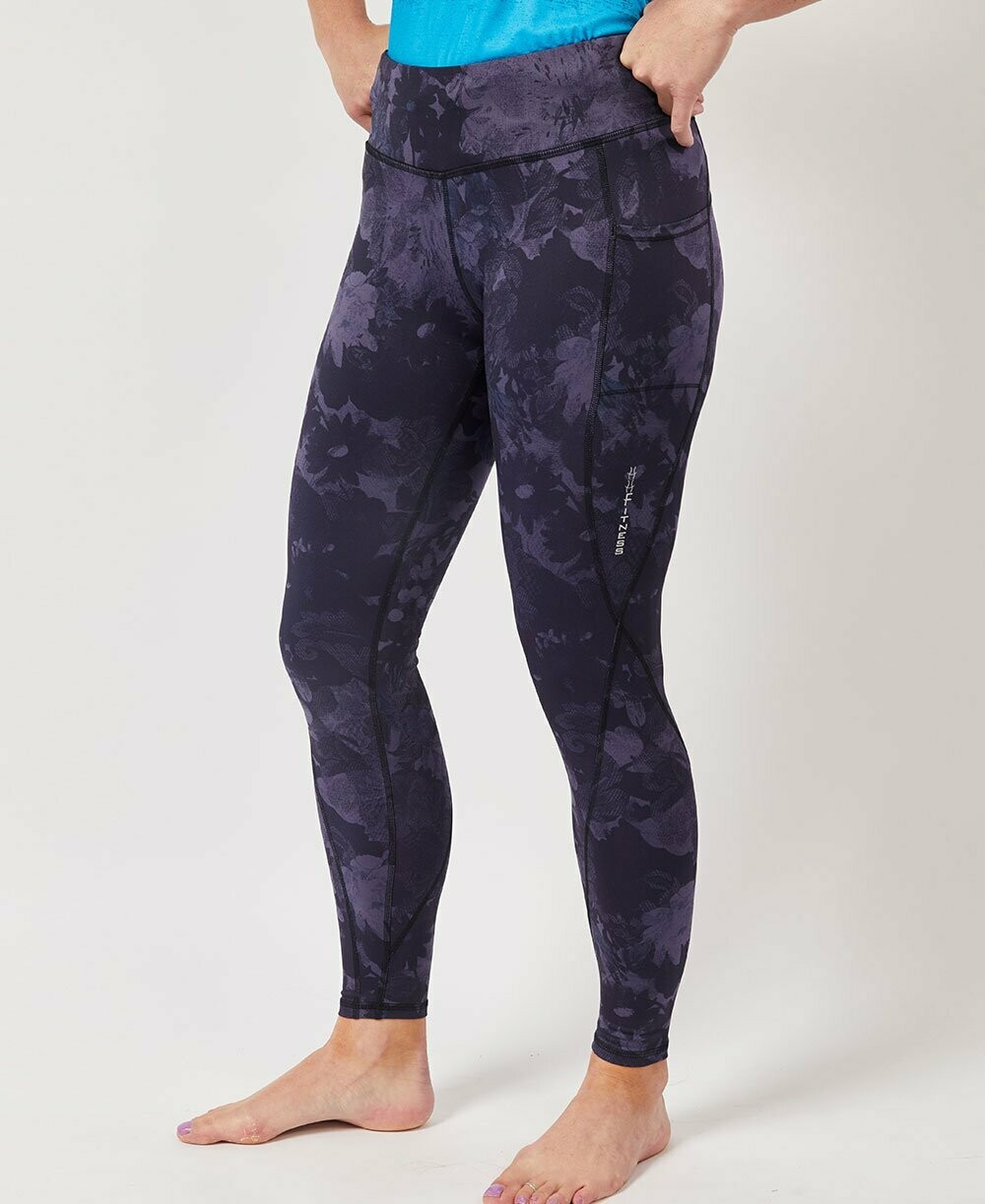 Women's Blue Nurse Icon Buttery Soft Yoga Leggings - Quick Drying, High Waisted Comfort main image 0