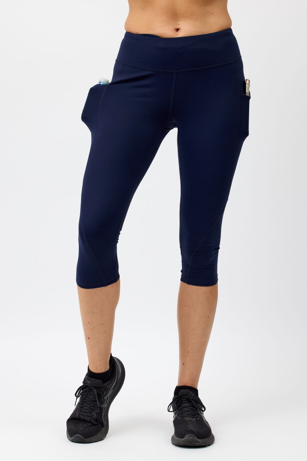 Comfortable All Day Navy Cropped Legging Comfortable All Day Navy Cropped Legging
