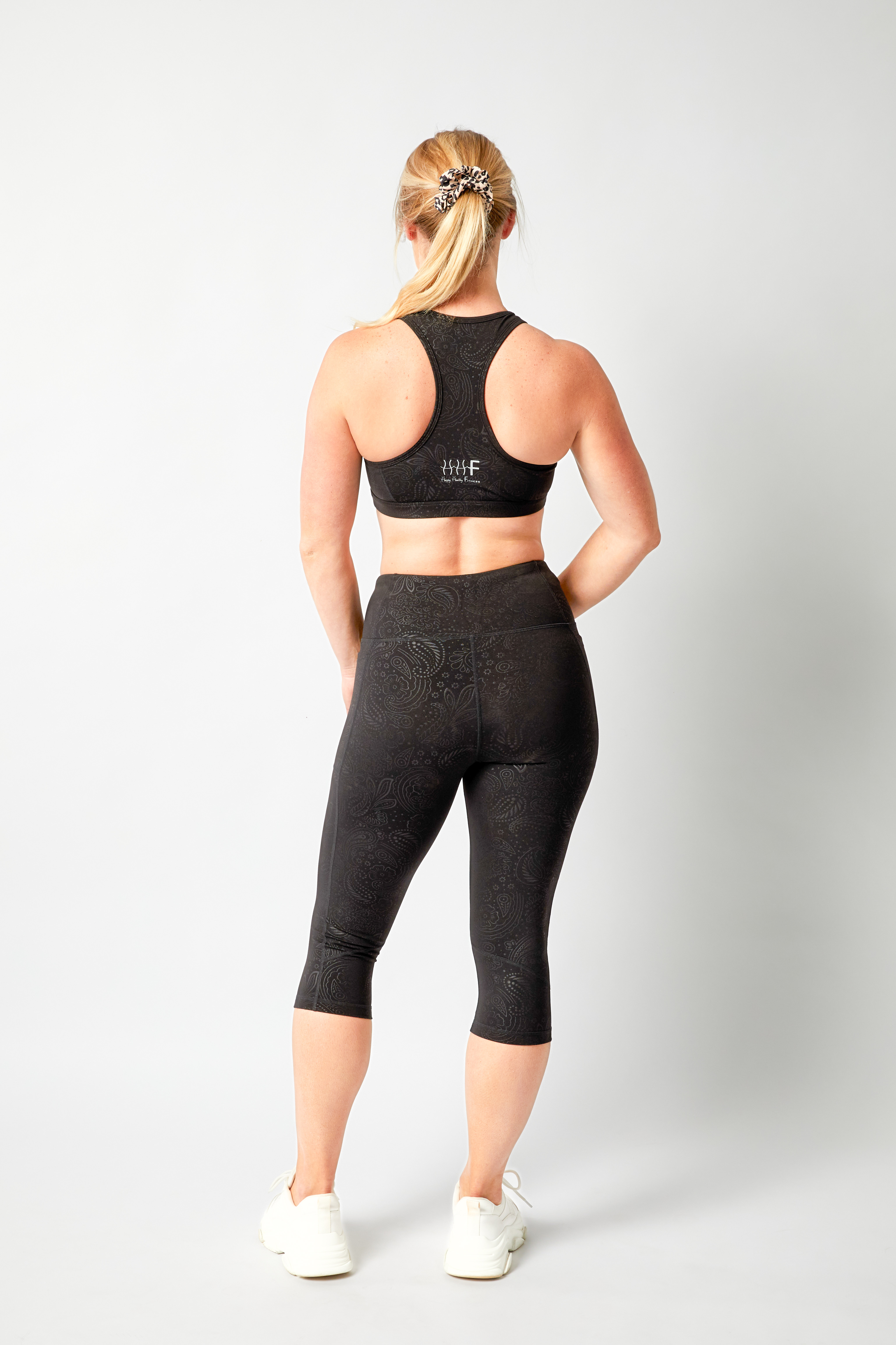 Compression High Waist Cropped Legging
