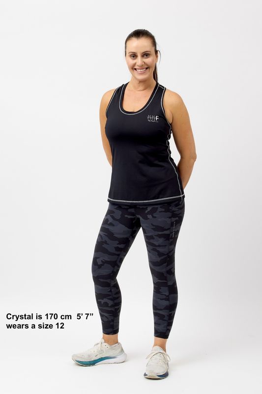 High Waisted Strong Performance 7/8 Training Legging