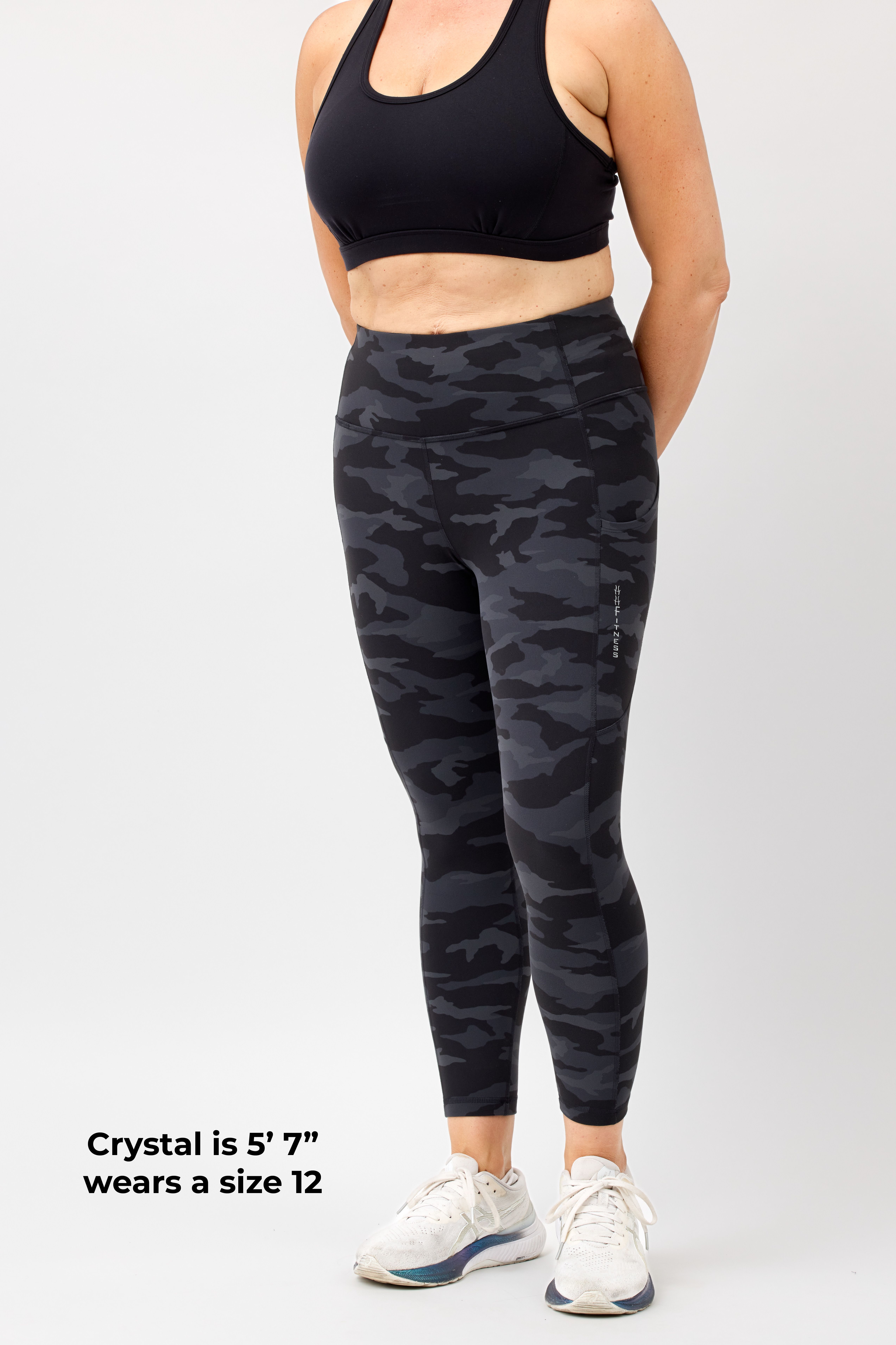 High Waisted Strong Performance 7/8 Training Legging