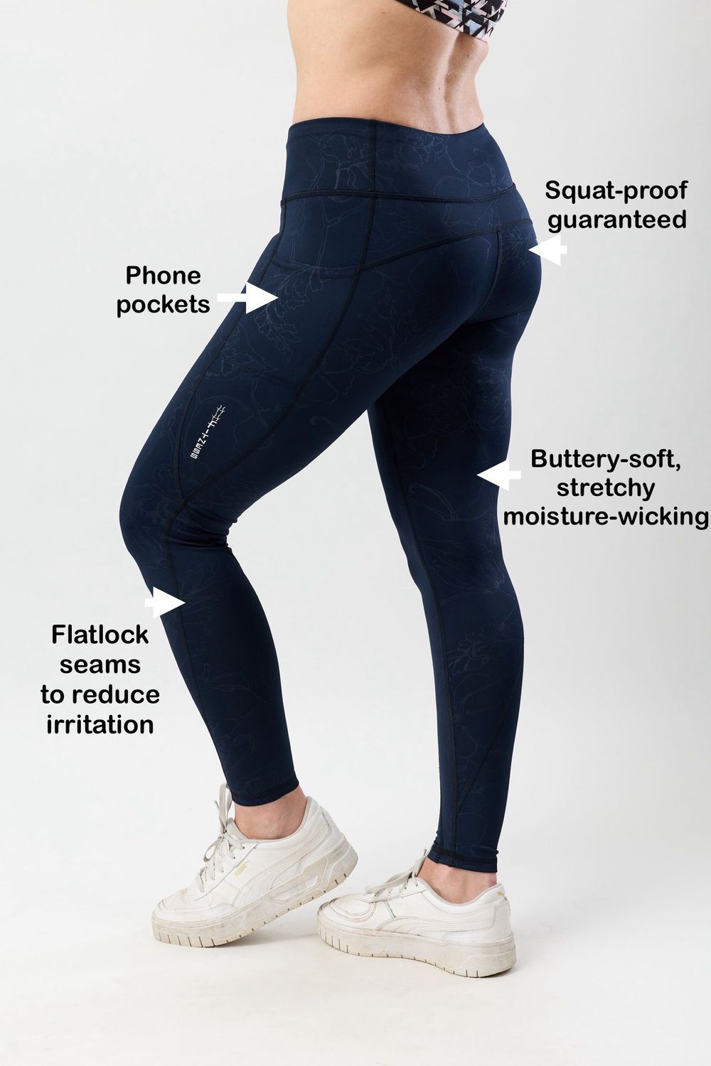 Women’s Squat-Proof Yoga Leggings with Large Pockets Women’s Squat-Proof Yoga Leggings with Large Pockets