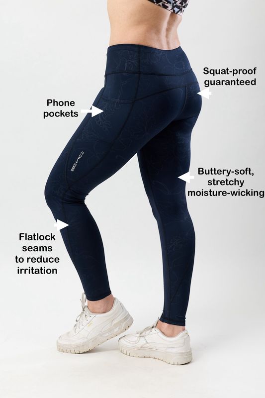 Women’s Squat-Proof Yoga Leggings with Large Pockets