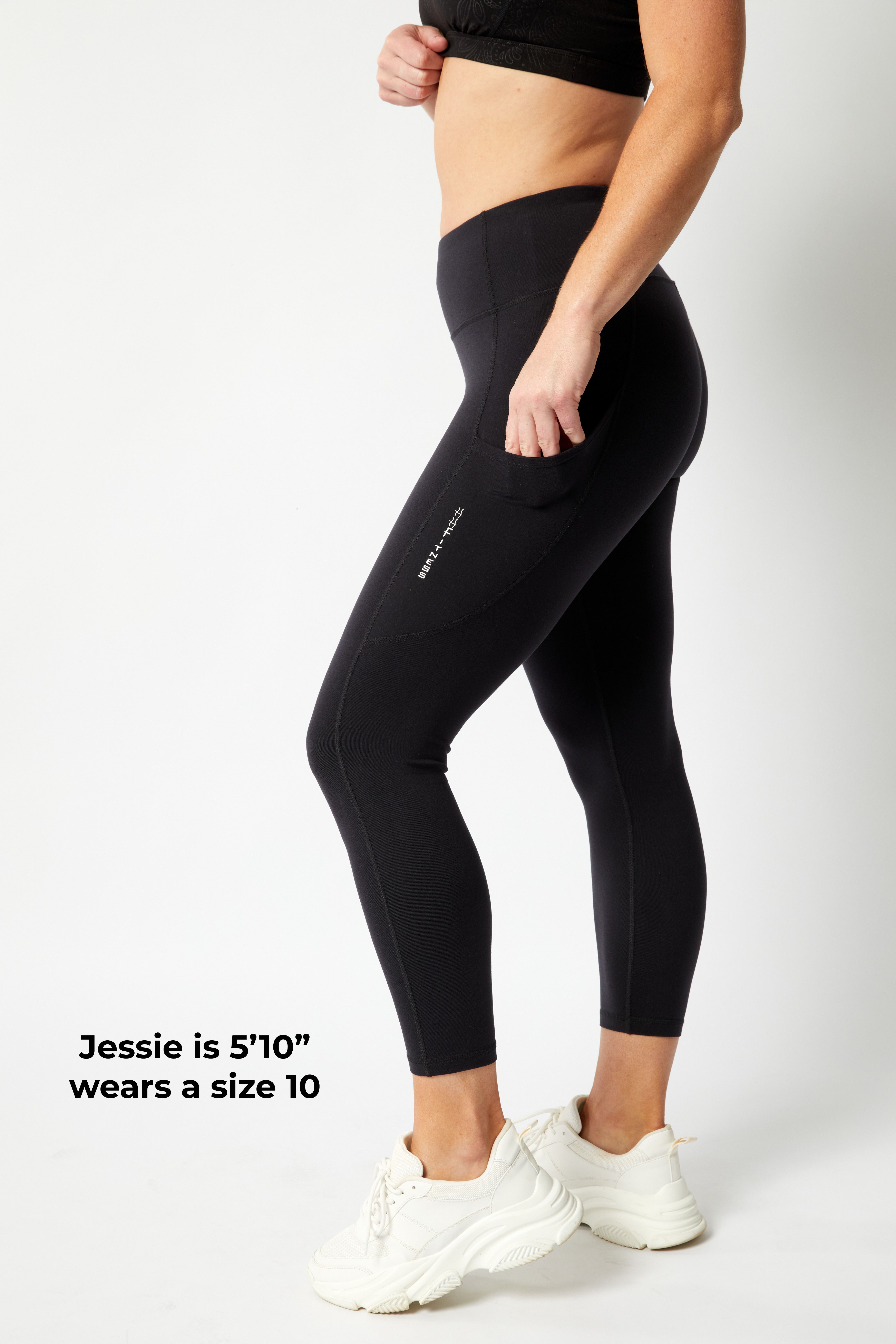 Women’s High-Waisted Squat-Proof 7/8 Gym & Yoga Leggings with Phone Pockets