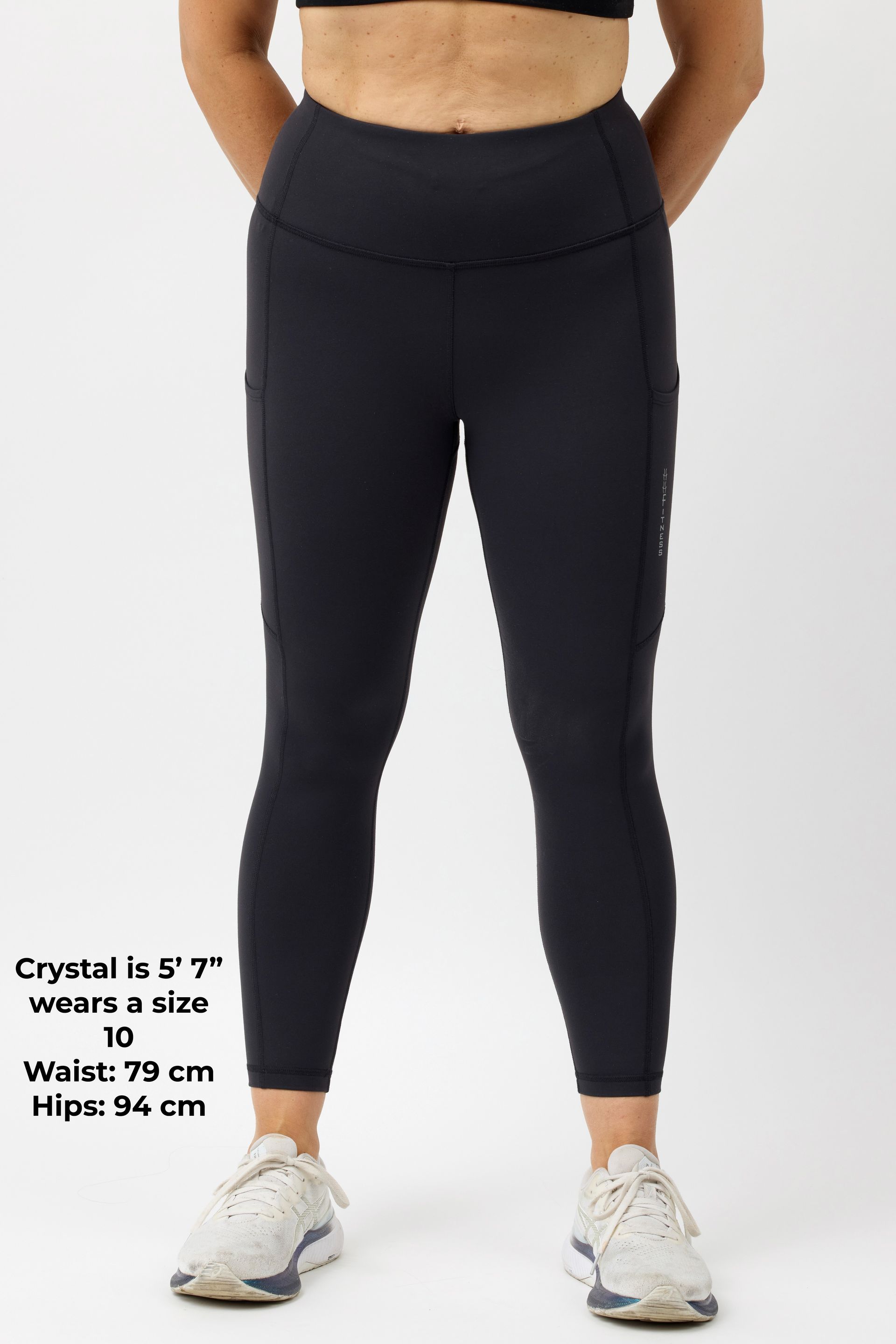 Women’s High-Waisted Core Support 7/8 Leggings with Pockets
