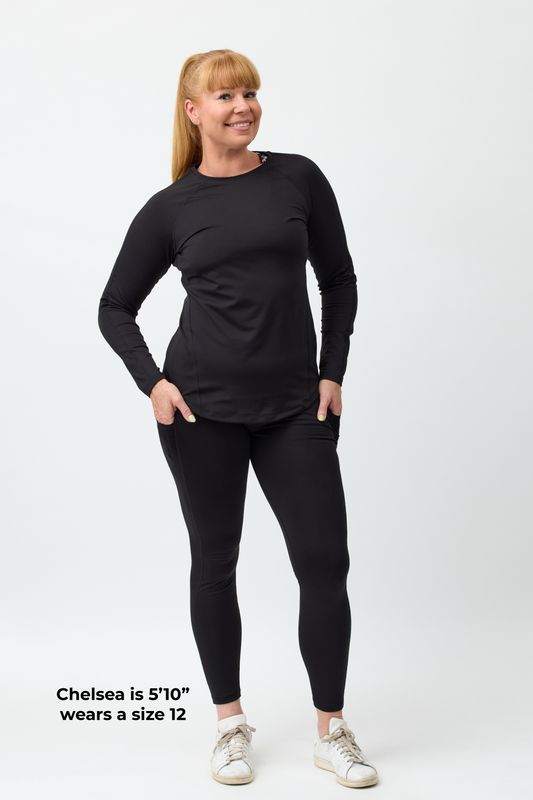 Women’s Comfy & Flattering Long-Sleeve Everyday Top
