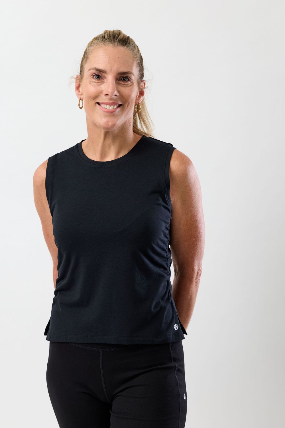 Women's Natural Fibre Tank Top – Yoga, Pilates & Gym Wear