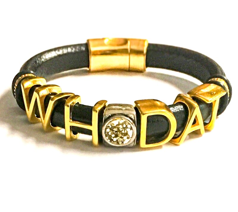 Bracelet/ Women’s Who Dat Saints 