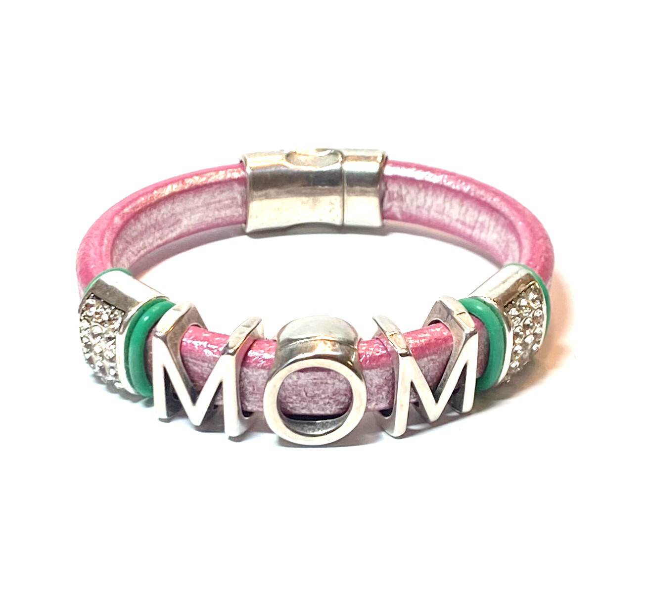 Bracelet | Women’s Mom Personalize Leather Bracelet Classy Creations Originals