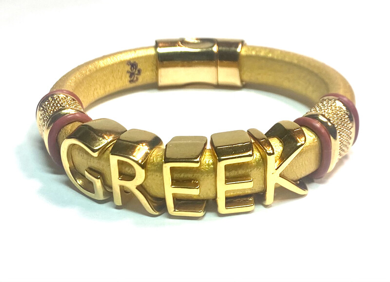Bracelet | Men’s &amp; Women’s Greek Custom Style 2