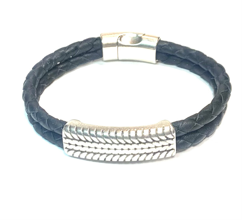 Bracelet | Men’s Black Double Rope Style 