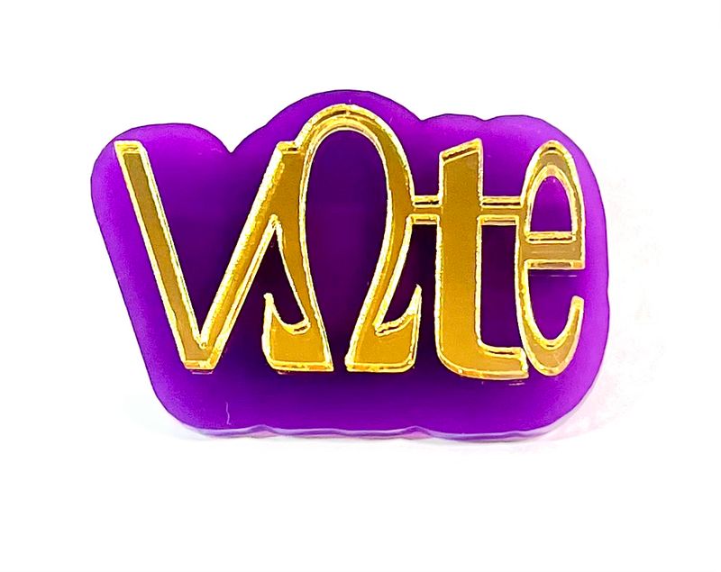 Omega Vote Pin