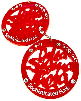Women’s/Red Delta Sigma Theta Custom Earrings