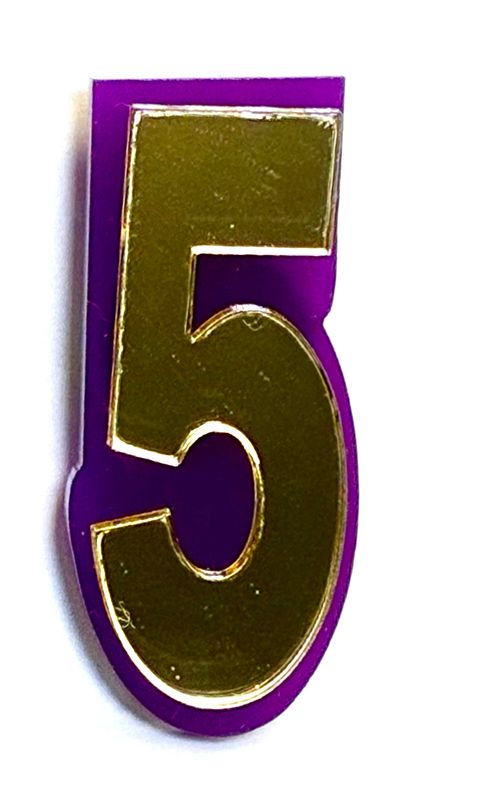 Omega Number Pin