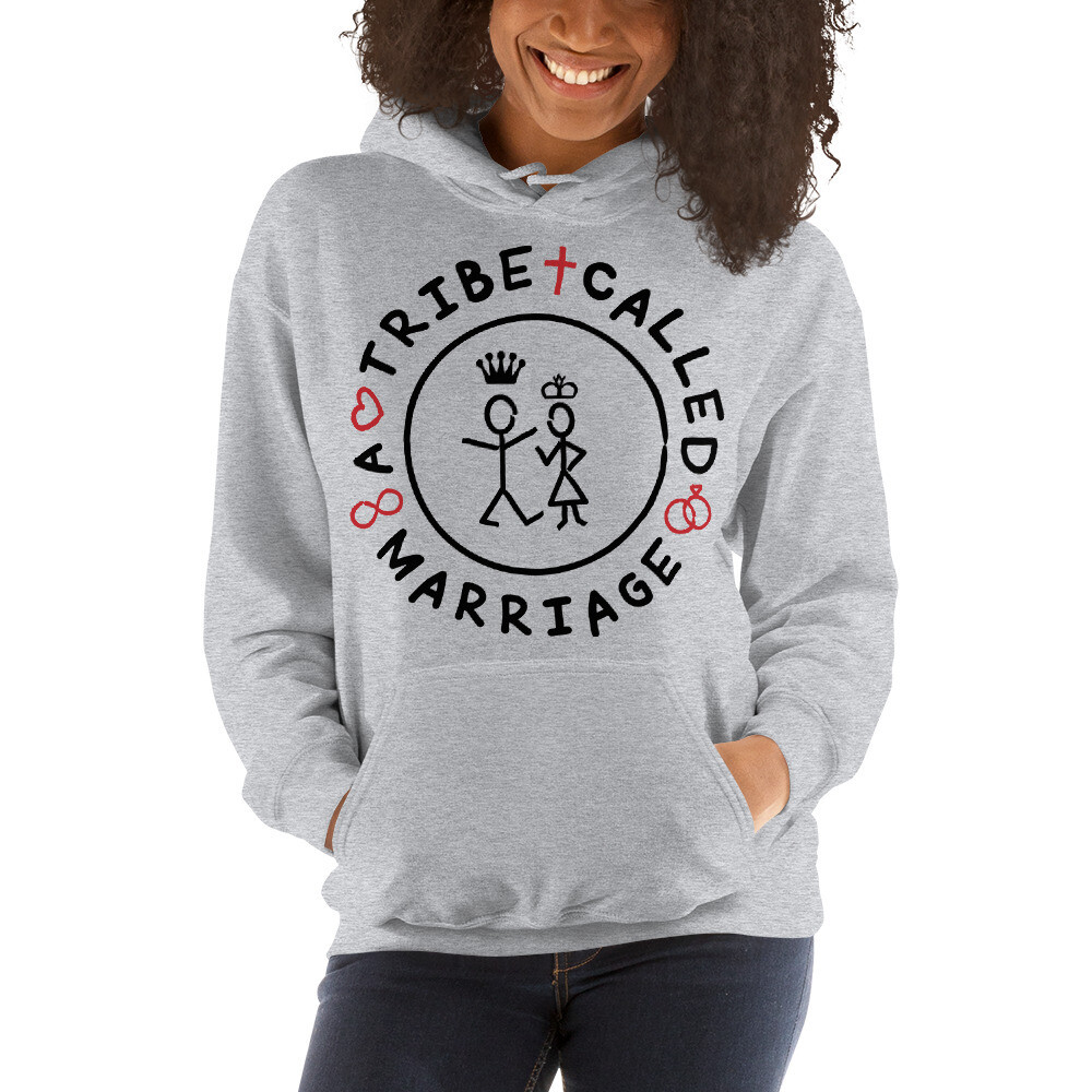 A.T.C.M(A Tribe Called Marriage) -  Unisex Hoodie - Grey
