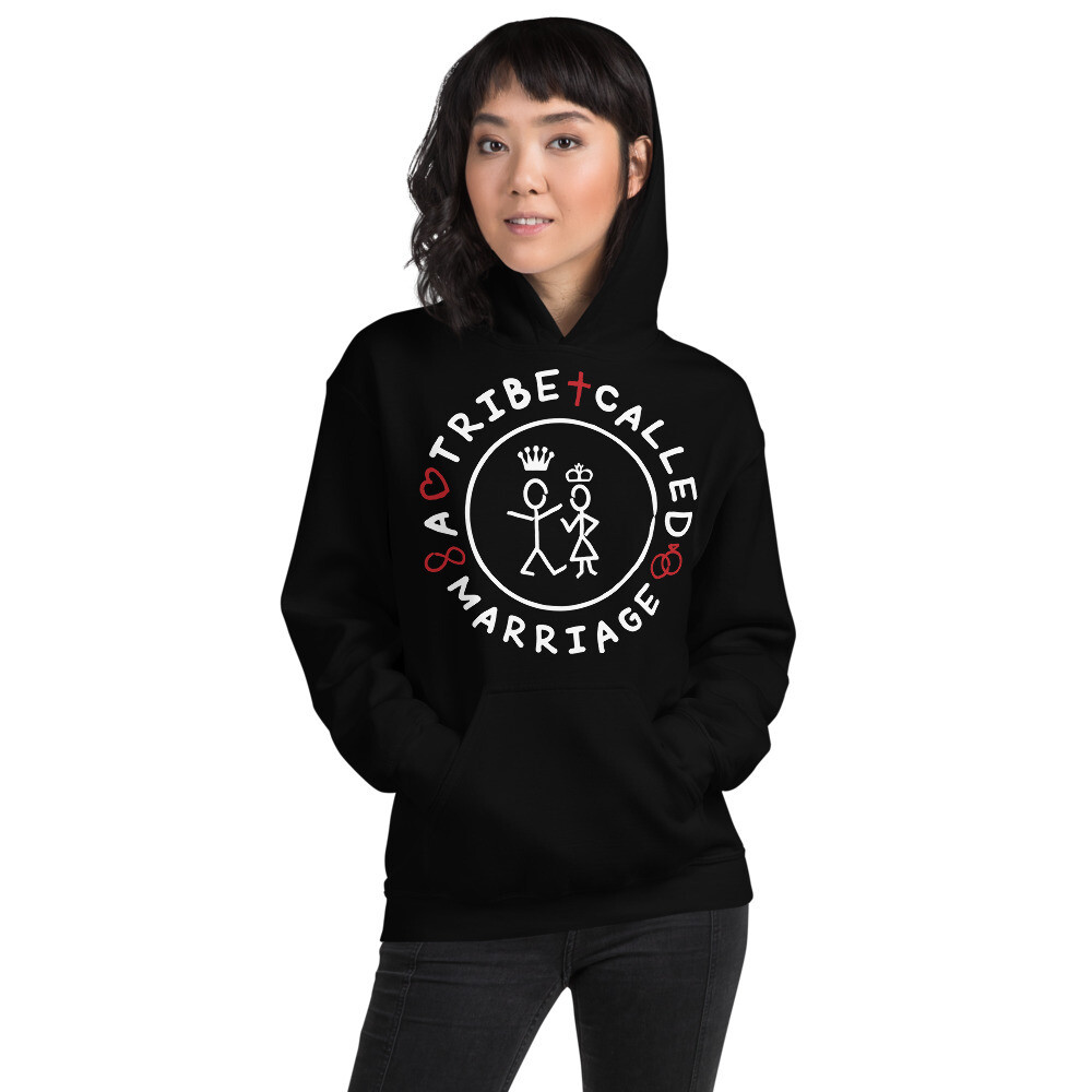 A.T.C.M.(A Tribe Called Marriage) -  Unisex Hoodie - Black