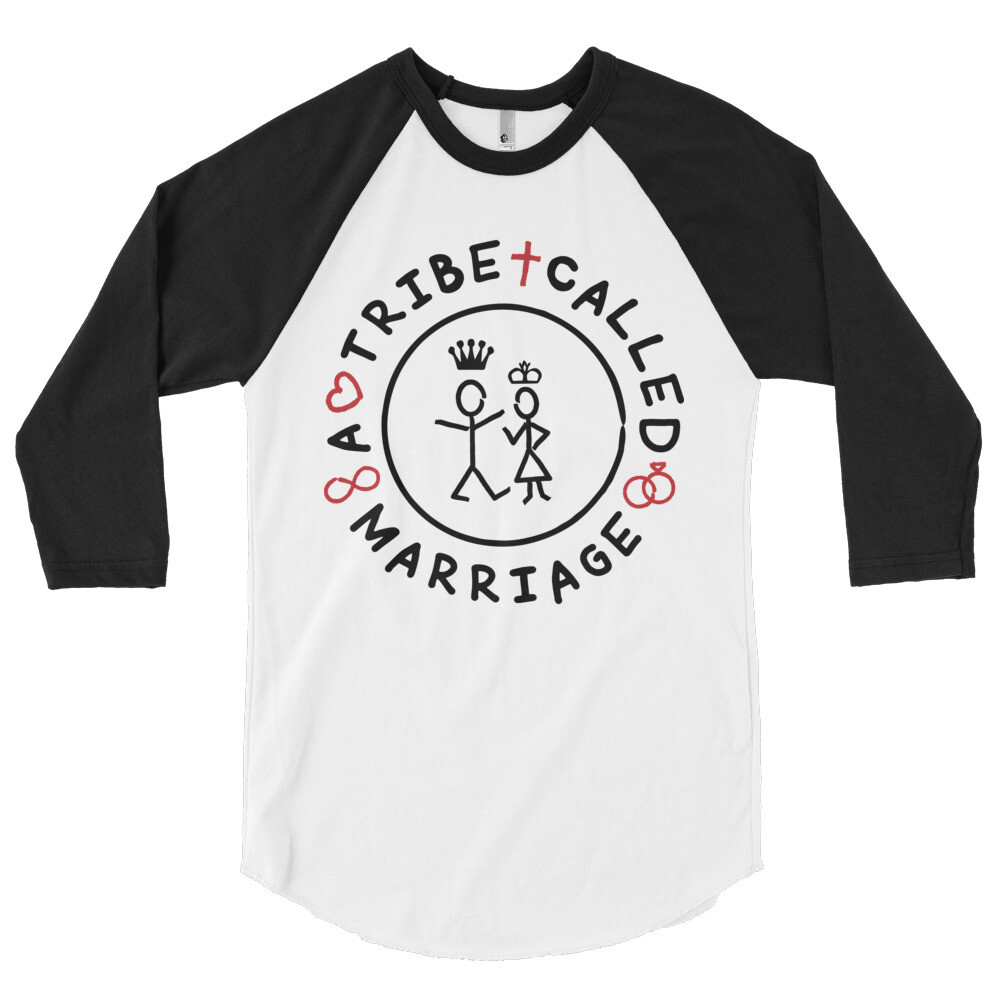 A.T.C.M.(A Tribe Called Marriage) - 3/4 sleeve raglan shirt