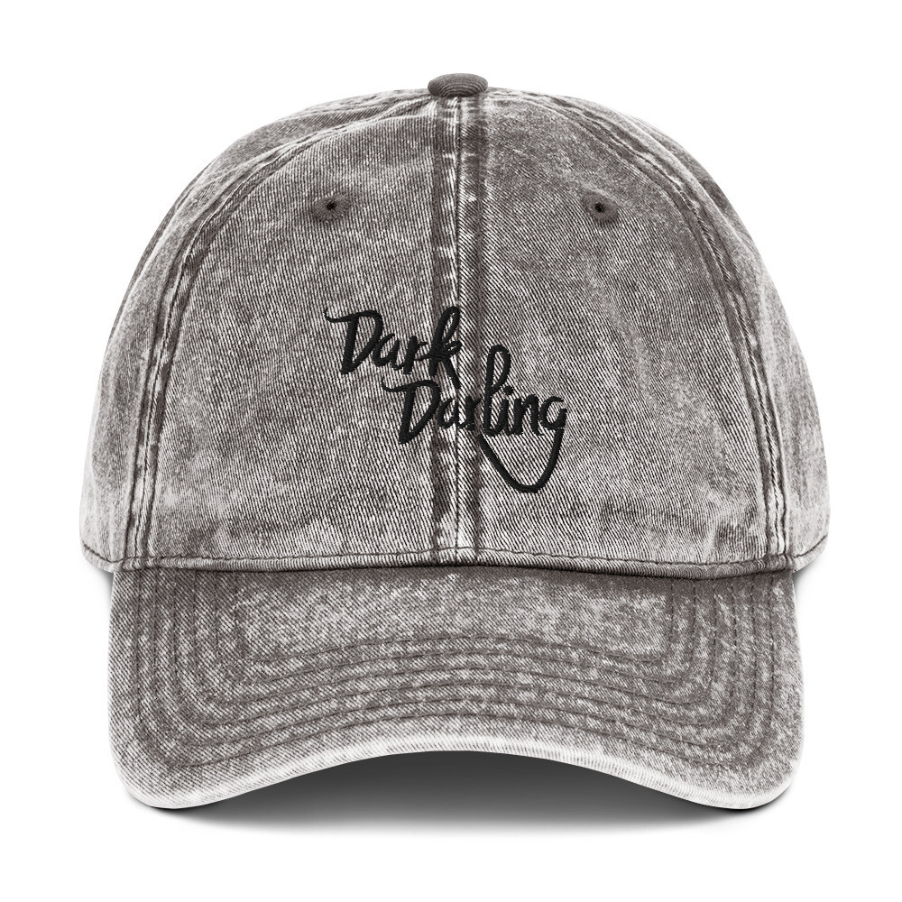 Dark Darling Vintage Wash Hat Dark Darling Vintage Wash Hat