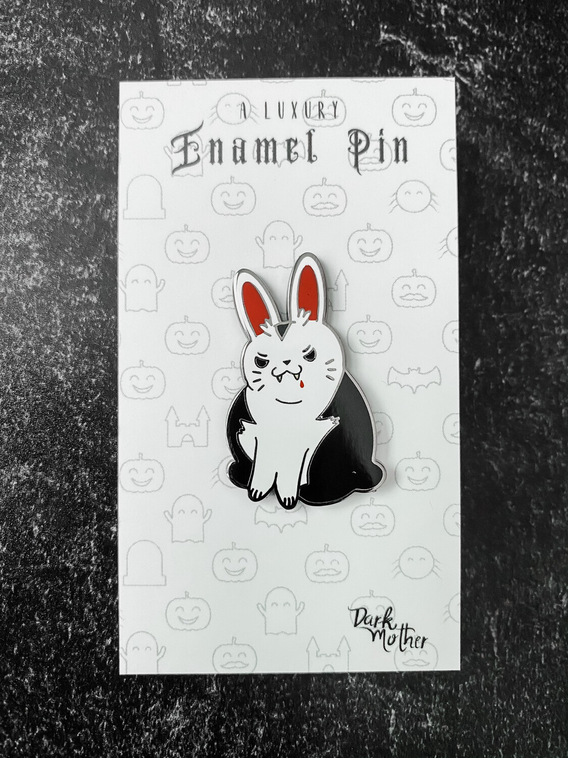 Van Fluffsing Bunny Enamel Pin Van Fluffsing Bunny Enamel Pin