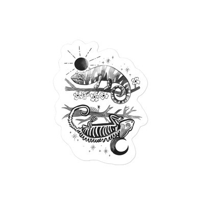 Critter Folk Sticker - Chameleon