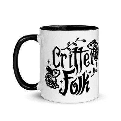 Critter Folk Collection Mug - Rabbit & Chameleon