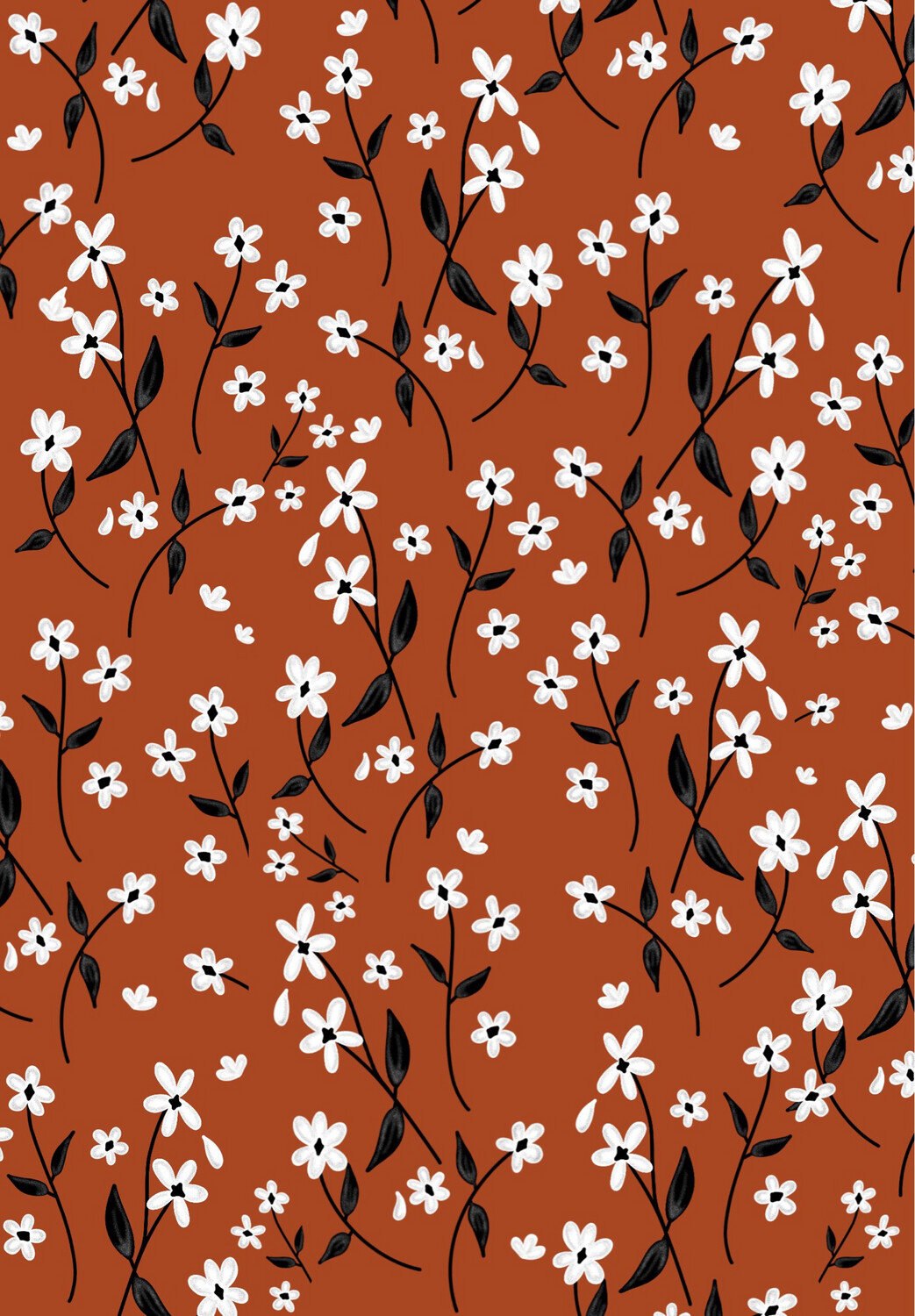 Autumn Floral iPhone Wallpaper
