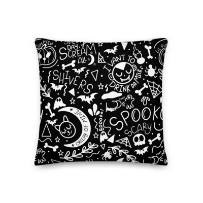 Spooky Baby Pillow