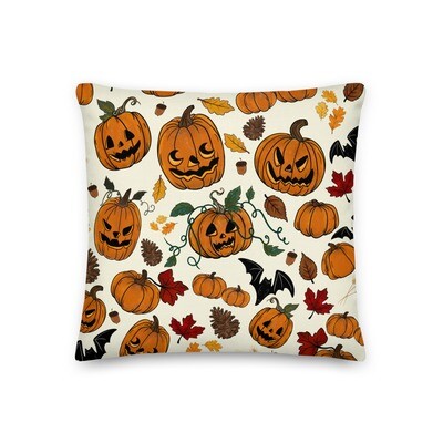 Fall + Pumpkins Pillow