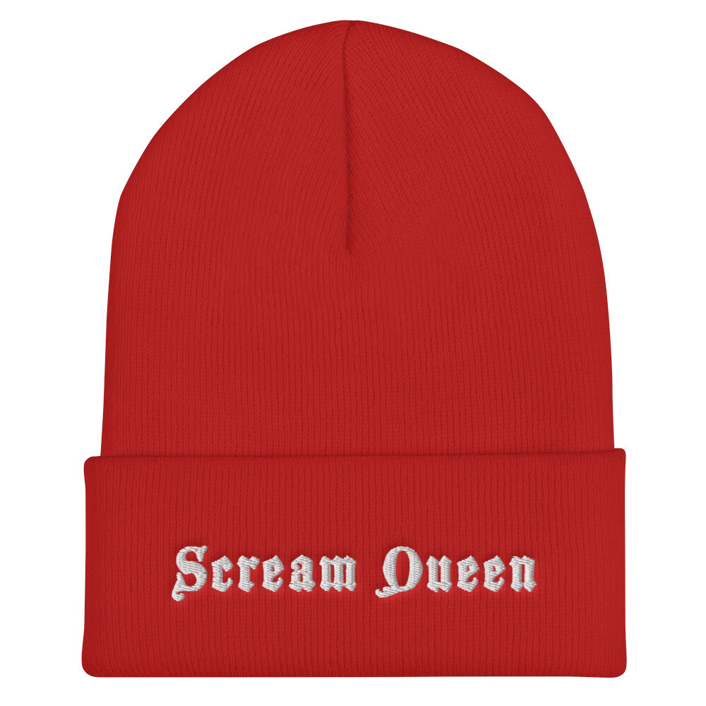 Scream Queen Cuffed Beanie